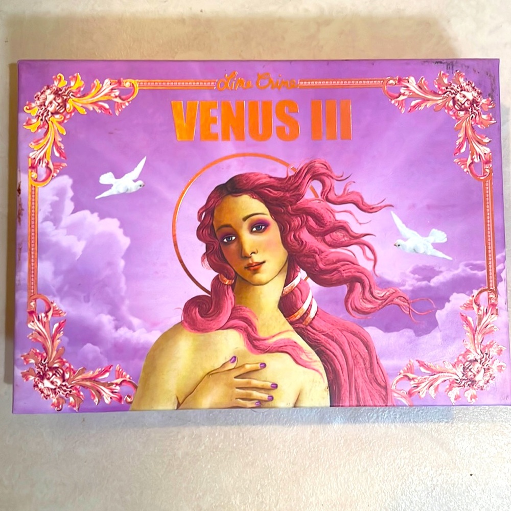 like crime venus 111 eye shadow pallet never used